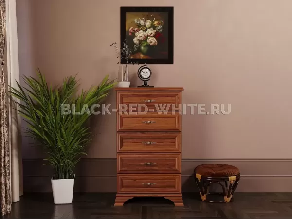 Комод Кентаки KOM5S каштан