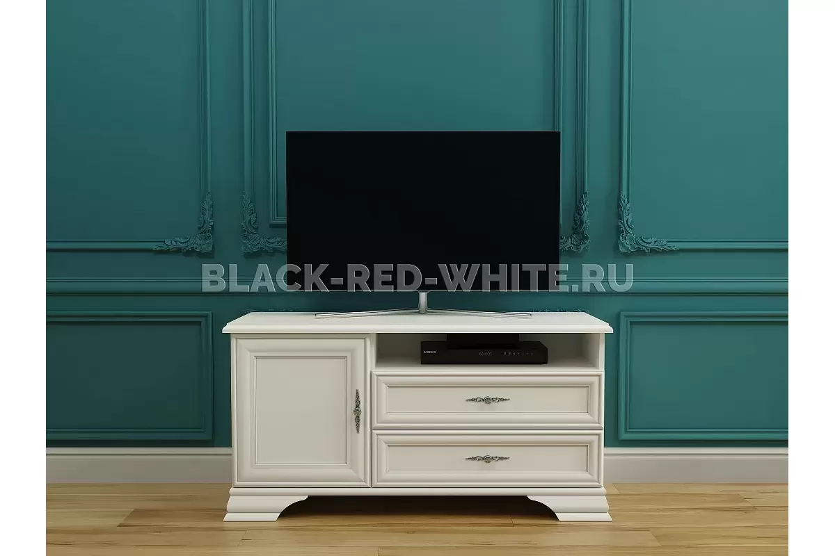 Тумба Кентаки RTV 1D2S белый Тумба Кентаки RTV 1D2S белый