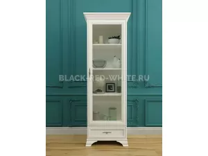 Шкаф-витрина Кентаки REG1W1S белый
