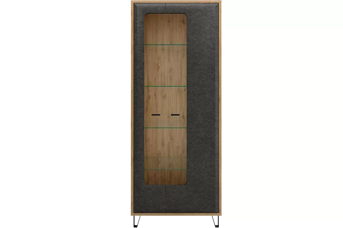 Шкаф с витриной Грейс REG2W