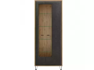 Шкаф с витриной Грейс REG2W