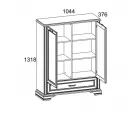 Тумба Монако 2D1SL Тумба Монако 2D1SL