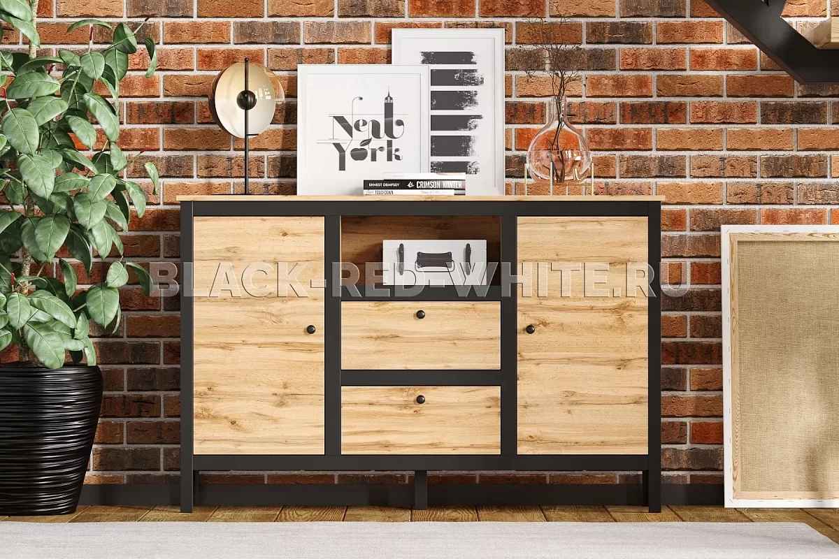 Тумба Лофт KOM2D2S/150