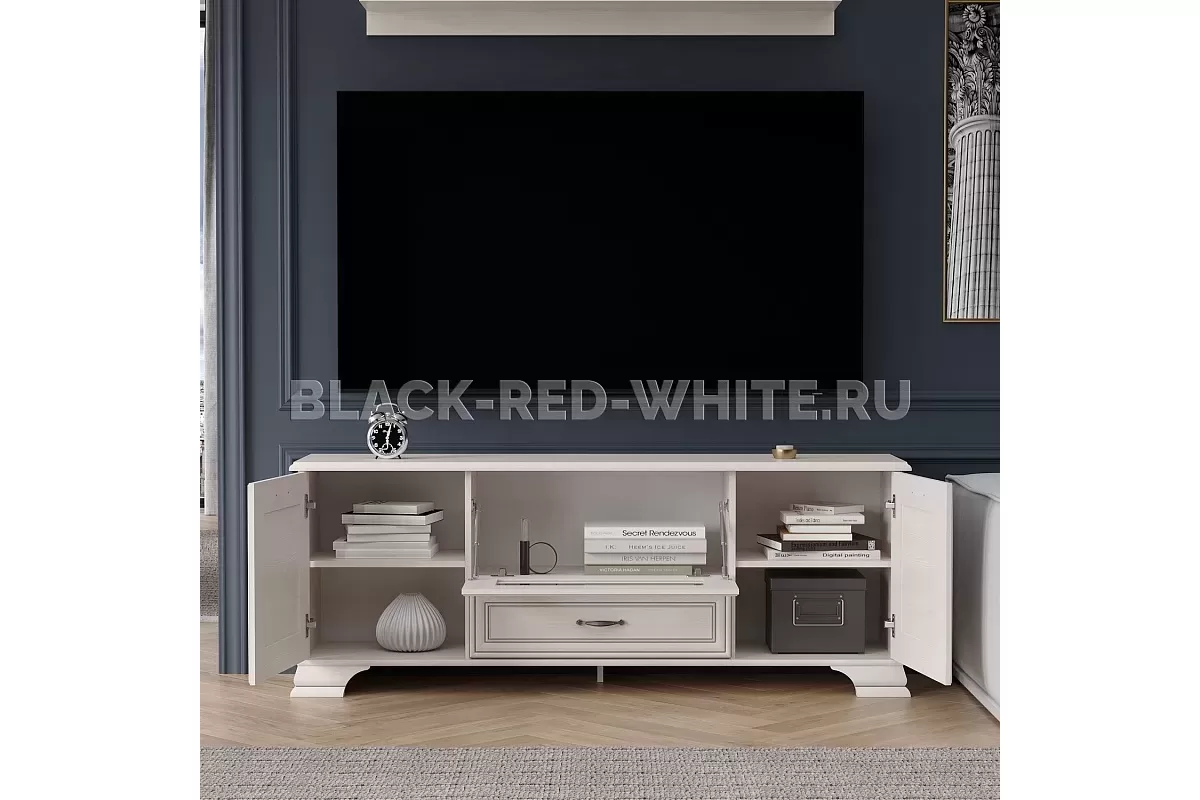Тумба Тиффани RTV 1V2D1S вудлайн кремовый Тумба Тиффани RTV 1V2D1S вудлайн кремовый