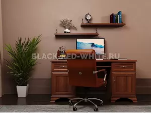 Стол письменный Кентаки BIU2D2S каштан