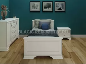 Кровать Кентаки LOZ/90x200 белый