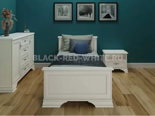 Кровать Кентаки LOZ/90x200 белый