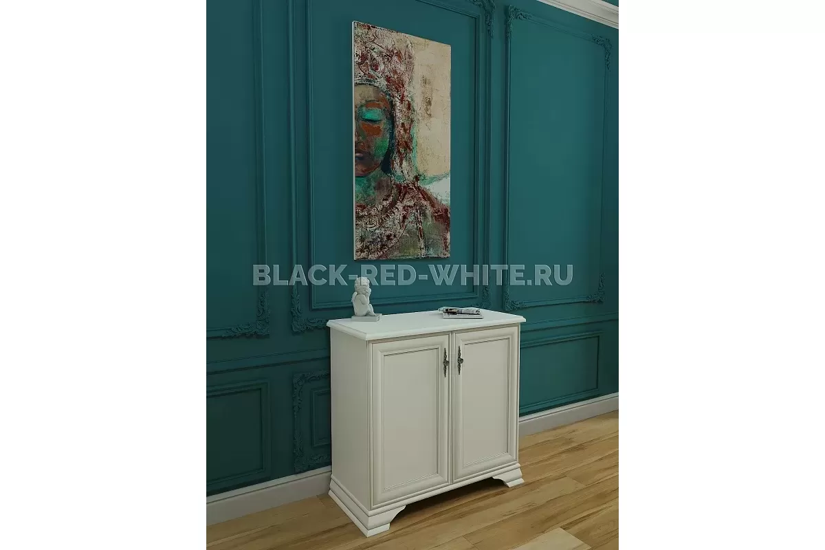 Тумба Кентаки KOM2D белый