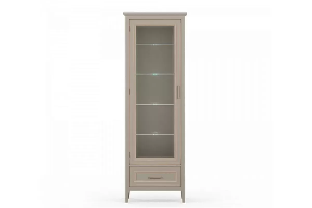Шкаф-витрина Классик REG1W1SZK с подсветкой