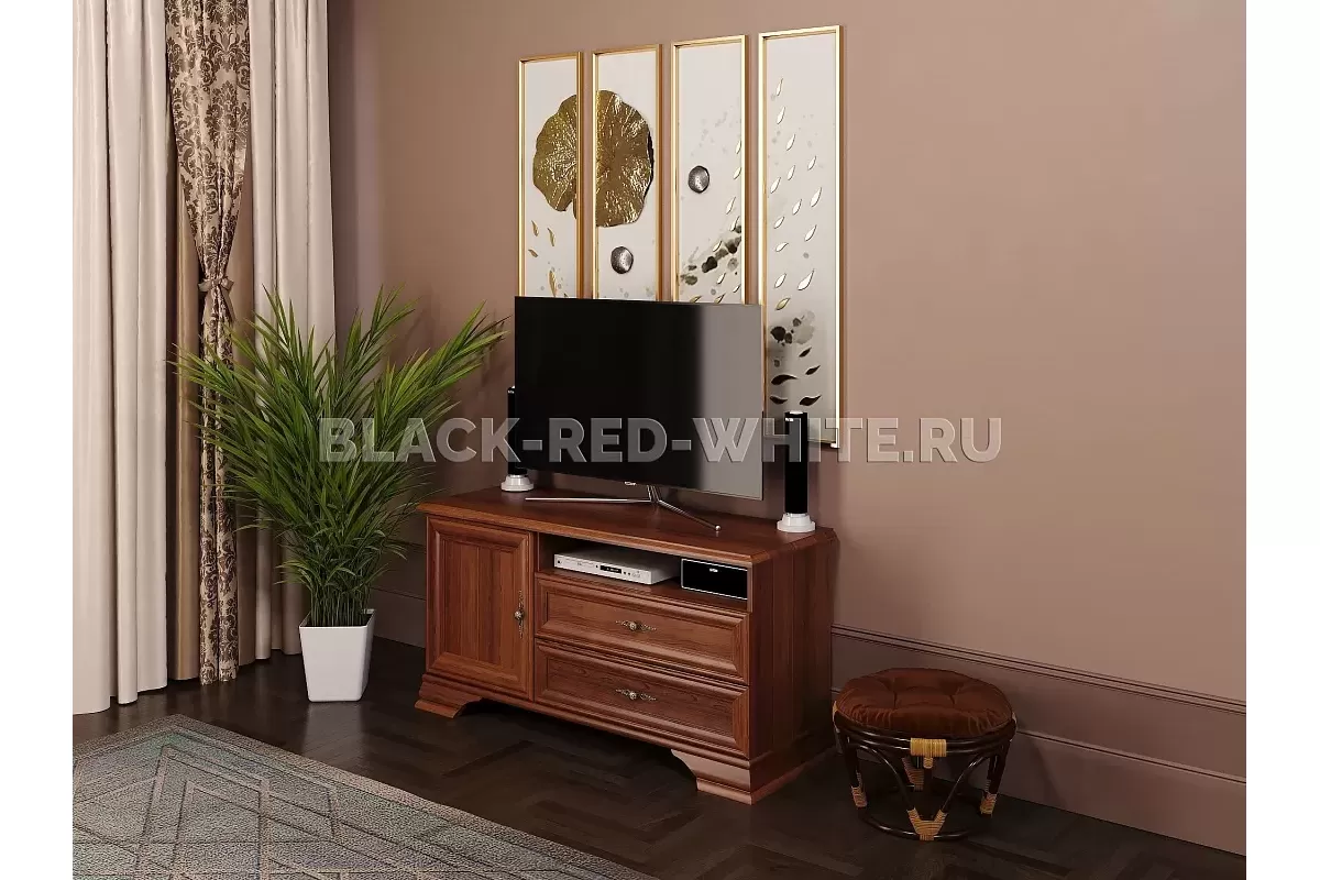 Тумба Кентаки RTV 1D2S каштан Тумба Кентаки RTV 1D2S каштан