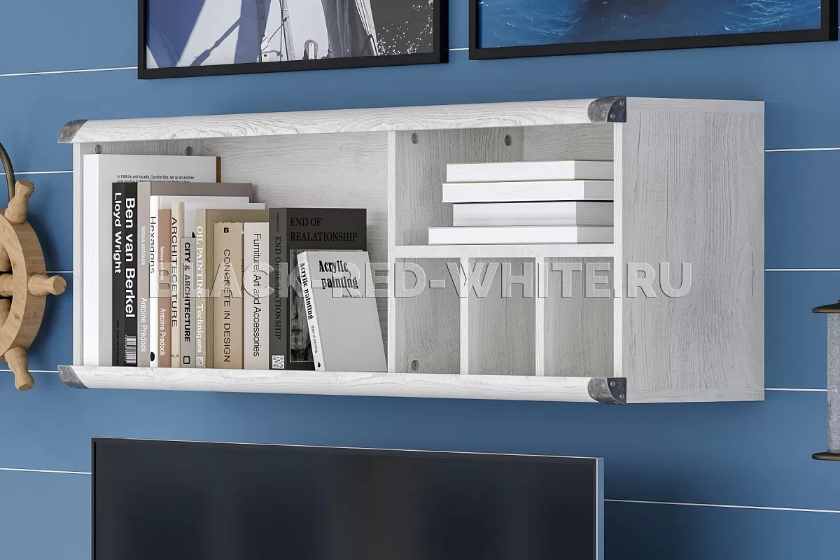 Полка Индиана JPOL/120 сосна каньон