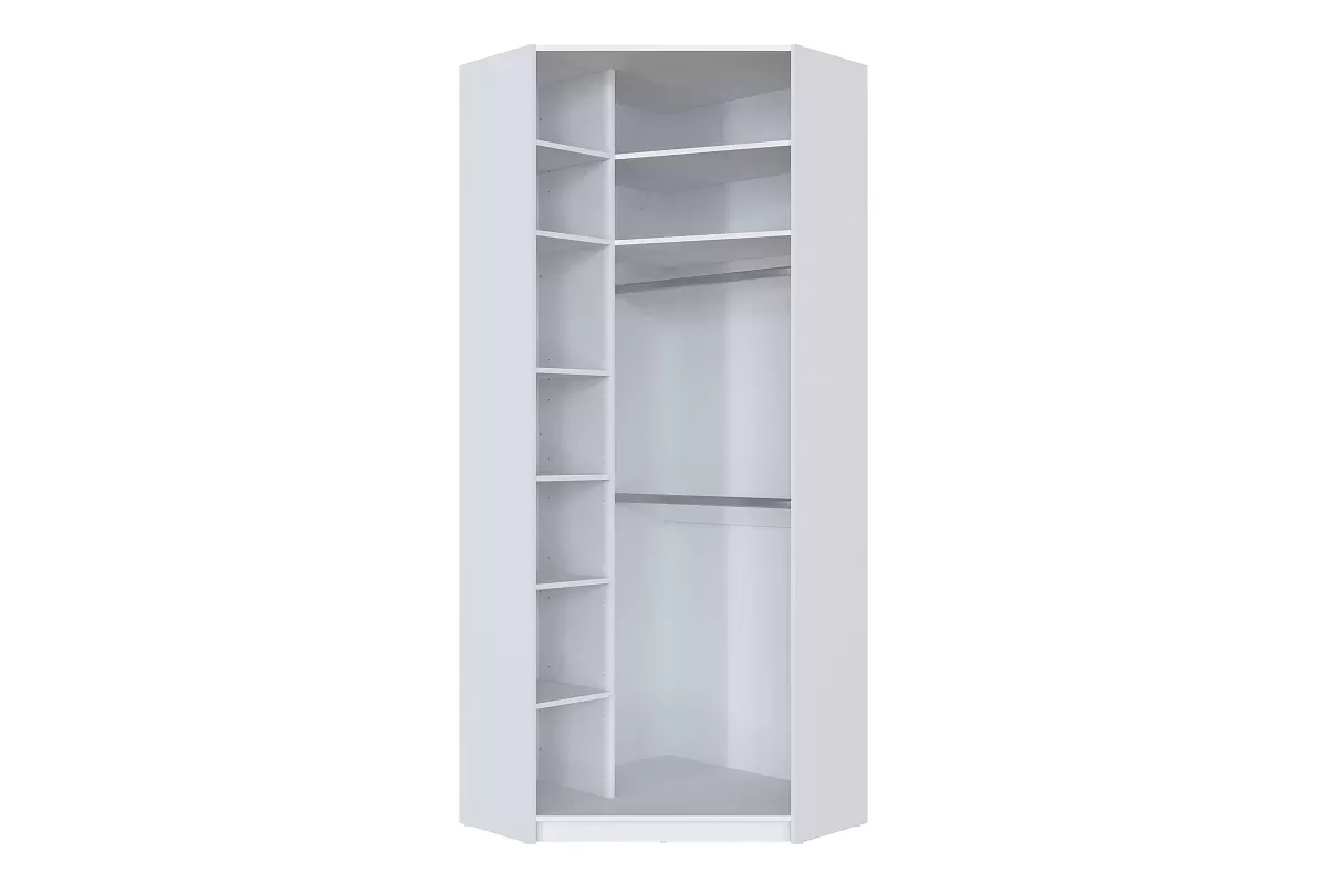Корпус шкафа углового МОБИ (MOBI) SZFN L/P, белый