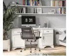 Стол письменный Кентаки BIU2D2S белый