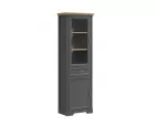 Шкаф с витриной Жасмин REG1W1D1S с подсветкой