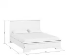Кровать Кентаки LOZ/160x200 белый