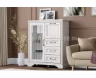Тумба Стилиус KOM1W1B3S с подсветкой (Лиственница сибирская)