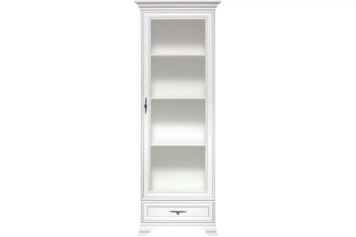 Шкаф-витрина Кентаки REG1W1S белый Шкаф-витрина Кентаки REG1W1S белый