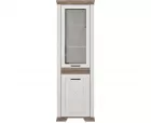 015 Марсель шкаф REG1W1DL, Ясень снежный/Дуб сонома темный 015 Марсель шкаф REG1W1DL, Ясень снежный/Дуб сонома темный