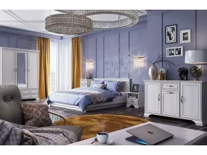 Спальня Тиффани кремовый 3