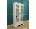 Шкаф с витриной Кентаки REG2W1S белый