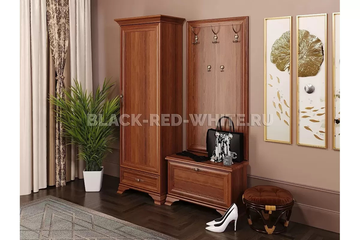 Шкаф Кентаки REG1D1S каштан