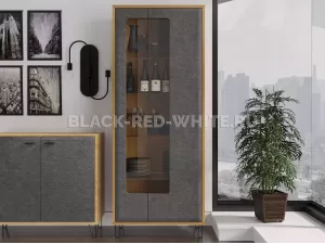 Шкаф с витриной Грейс REG2W